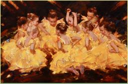 LittleBallerinas470oiloncanvas24x362018